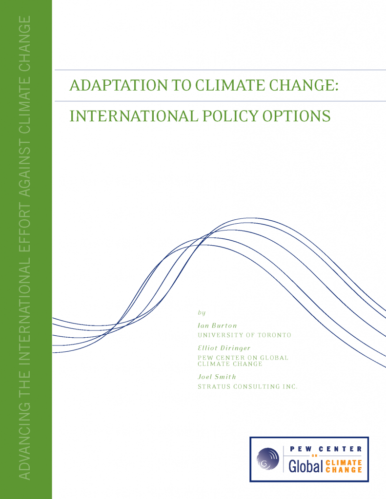 research handbook on climate change adaptation policy