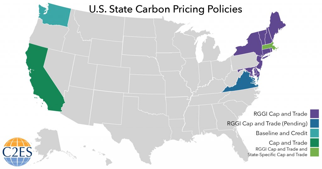 U.S. State Carbon Pricing Policies