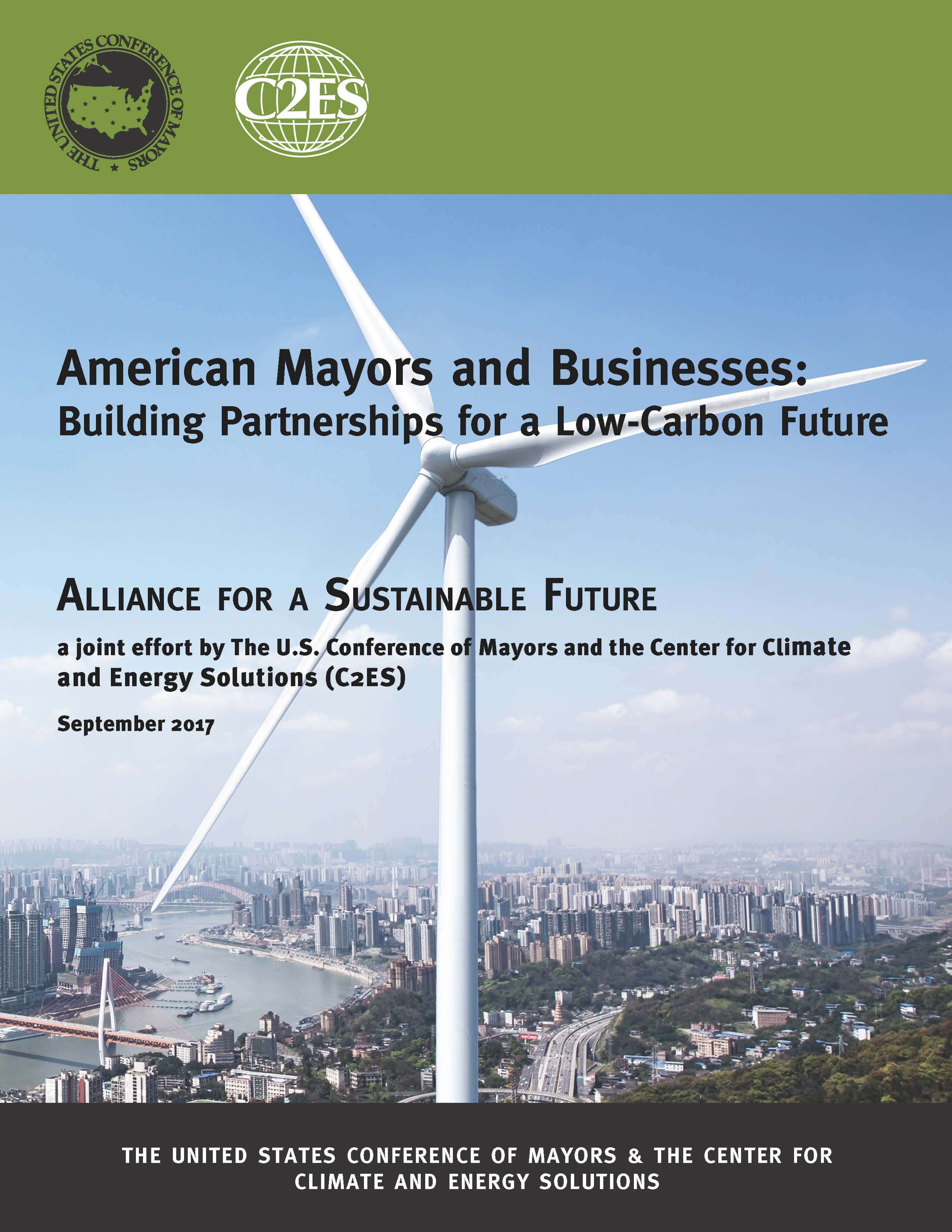 American Mayors And Businesses: Building Partnerships For A Low-Carbon ...